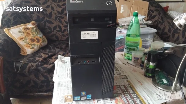 Настолен компютър Lenovo ThinkCentre M81 Intel Core i3-2120, 8GB RAM, 250GB HDD