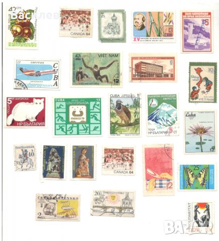 Филателия - пощенски марки, снимка 1 - Филателия - 33781240