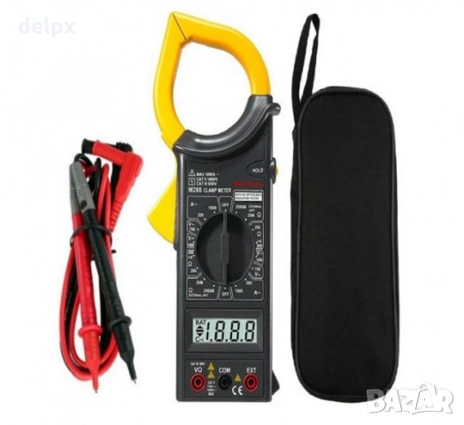 Амперклещи със зумер MASTECH M266C VAC/VDC | AAC | OHM | °C, снимка 1