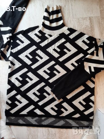 Жесток пуловер! Промоция!, снимка 5 - Блузи с дълъг ръкав и пуловери - 34991822