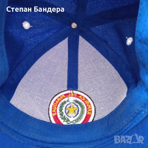 -50% Парагвай фенска бейзболна шапка, Paraguay, снимка 5 - Фен артикули - 40374954