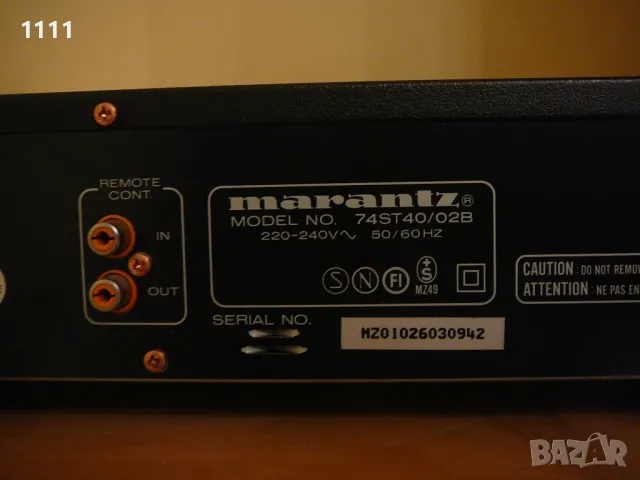 MARANTZ ST-40, снимка 7 - Ресийвъри, усилватели, смесителни пултове - 49279850
