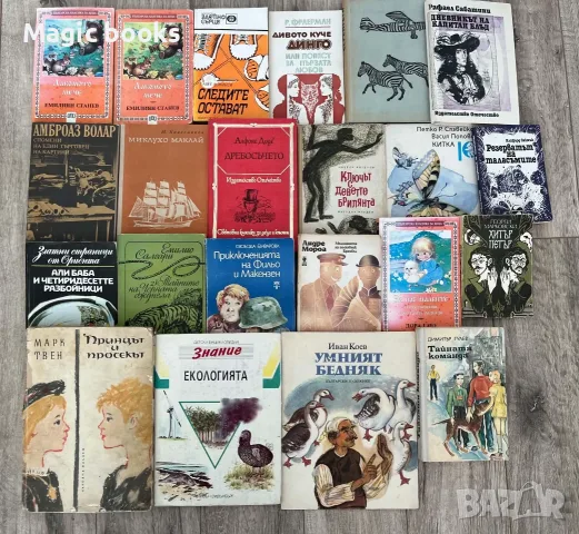Всички книги в обявата за 40 евро над 70 книги