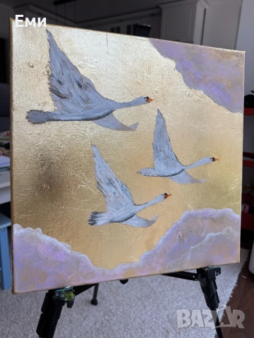 Картина на платно 40х40, снимка 6 - Картини - 51491676