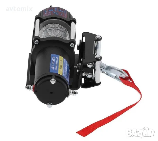 Eлектрическа лебедка с дистанционно 5500LBS, 12V, до 2.5 тона, снимка 3 - Аксесоари и консумативи - 49749502