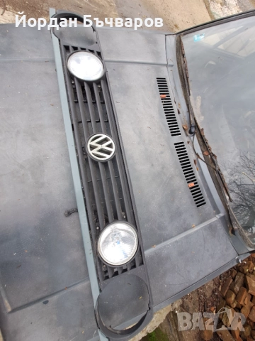 Маска със халогени за 4 фара от VW Golf Mk2