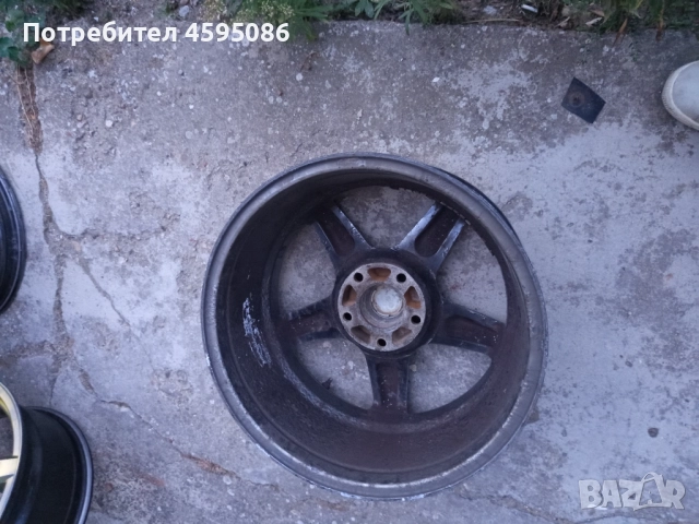 Джанти DEZENT 17 5x120, снимка 4 - Гуми и джанти - 52038812