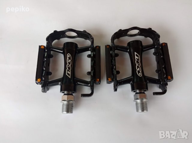 Продавам колела внос от Германия Комплект НОВИ алуминиеви педали NECO, снимка 4 - Части за велосипеди - 32111013
