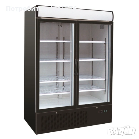 Хладилна витрина за напитки COMBISTEEL с 2 стъклени врати