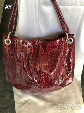 Дамска чанта естествена кожа Max’s bags, снимка 2 - Чанти - 32155063