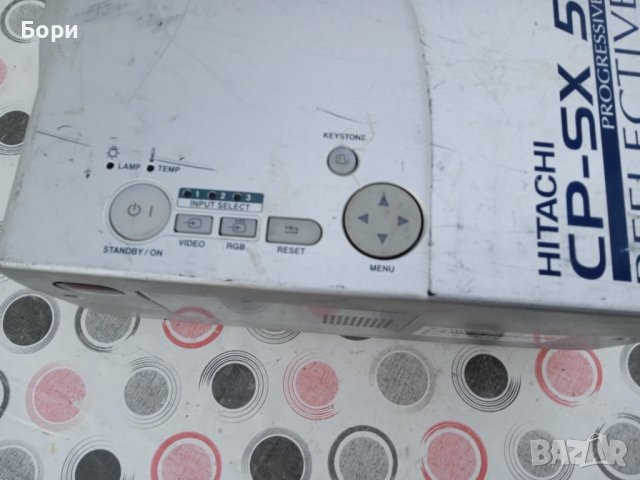 Hitachi CP-SX5600 Проектор, снимка 4 - Плейъри, домашно кино, прожектори - 39051239