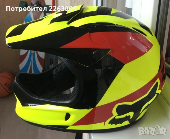 Продавам Full Face каска за спускане FOX Rampage L(59-60), снимка 3 - Аксесоари за велосипеди - 54332539