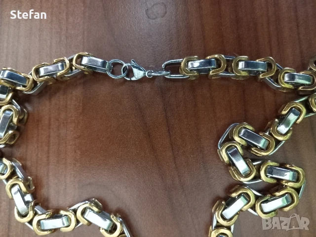 Ланец от медицинска стомана, снимка 5 - Колиета, медальони, синджири - 38639670