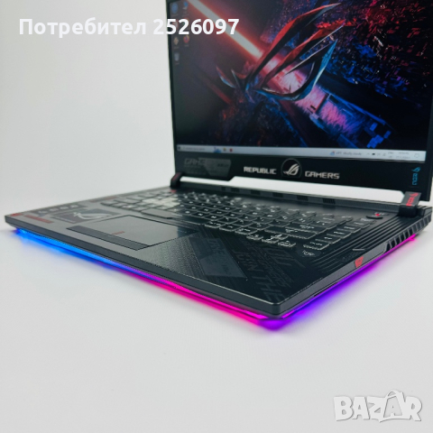 ASUS ROG Strix G15 144Hz/i9-9880H/RTX 2070 8GB DDR6/16GB, снимка 6 - Лаптопи за игри - 44551547