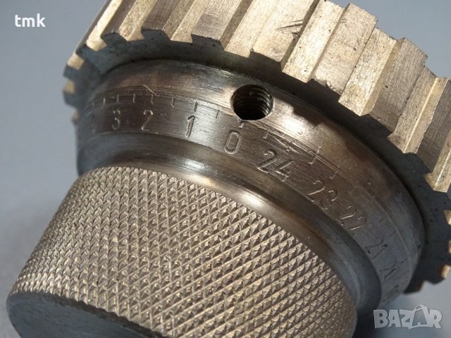 врътка машинна Ø72, Ø15 нониус 0-24, снимка 6 - Резервни части за машини - 37246791