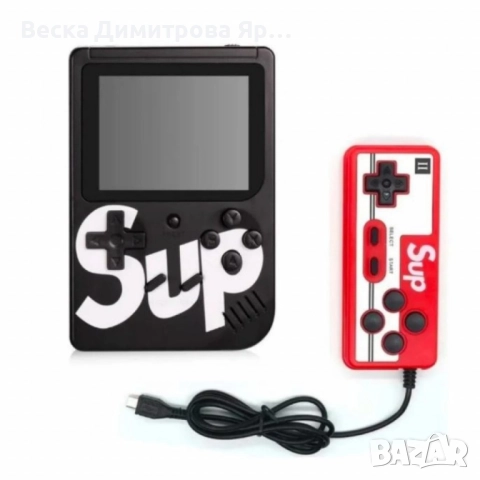 Ретро игрова конзола SUP 400 – 400 класически игри + джойстик за двама играчи, снимка 4 - Други игри и конзоли - 52564872