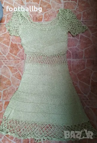 Страхотен дамски сет- винтидж рокля и потниче🔝❤️ размер L, снимка 10 - Рокли - 32199863