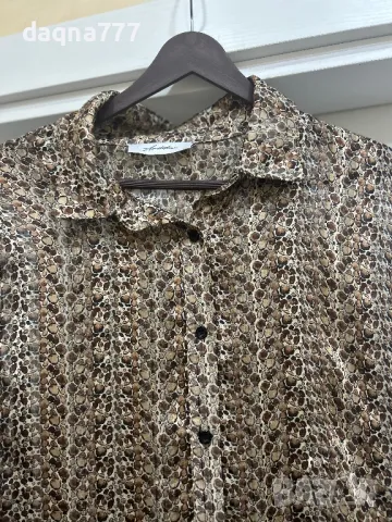 Рокля риза- микс от ледено кафе L Германия, снимка 3 - Рокли - 50425451