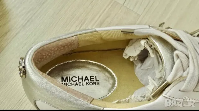 Michael Kors дамски обувки естествена кожа, снимка 2 - Маратонки - 48570941