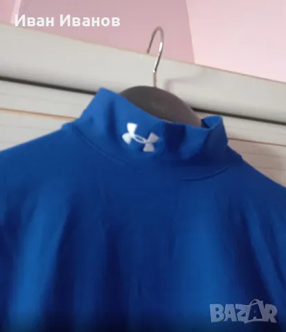 Оригинална фланелка с дълъг ръкав Under Armour, снимка 5 - Спортни дрехи, екипи - 47354881
