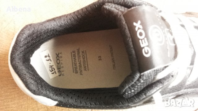 GEOX RESPIRA Shoes Размер EUR 33 детски обувки 154-12-S, снимка 14 - Детски маратонки - 37495291