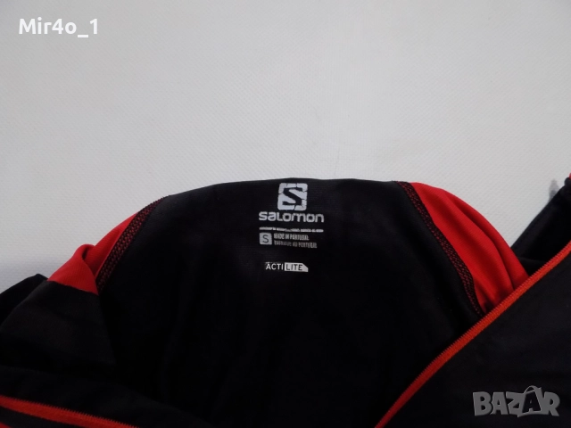 блуза x-bionic/salomon фанела екип горнище тениска худи суичър туризъм планина дамска оригинална S, снимка 14 - Спортни екипи - 51455629