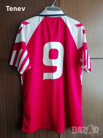 Denmark Euro 1992 Flemming Povlsen Retro Vintage тениска фланелка Дания Hummel, снимка 2 - Тениски - 37748552