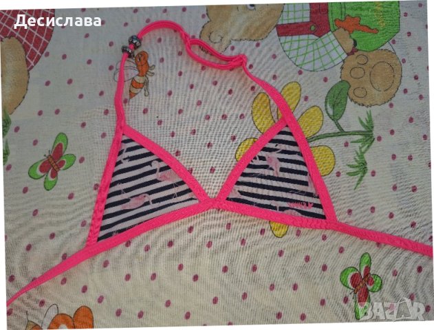 Детско горнище бански фламинго 3-5 г., снимка 1