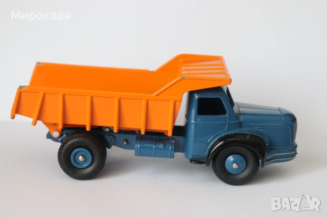 DINKY TOYS BERLIET КАМИОН САМОСВАЛ МОДЕЛ КОЛИЧКА, снимка 5 - Колекции - 53143050