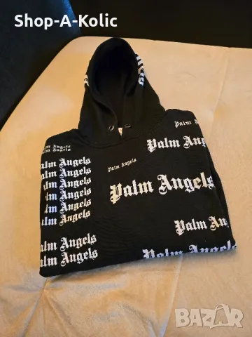Original Grailed Palm Angels Ultra Logo-Print Over Hoodie, снимка 2 - Суичъри - 50355802