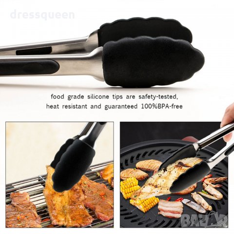 2765 Готварска щипка силиконова, снимка 14 - Други стоки за дома - 30530871