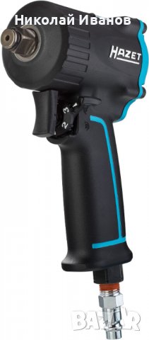 Гайковерт пневматичен къс 1/2" 1100Nm 9012M HAZET, снимка 4 - Аксесоари и консумативи - 38736758