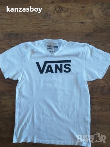 vans - страхотна мъжка тениска КАТО НОВА, снимка 5 - Тениски - 37386678