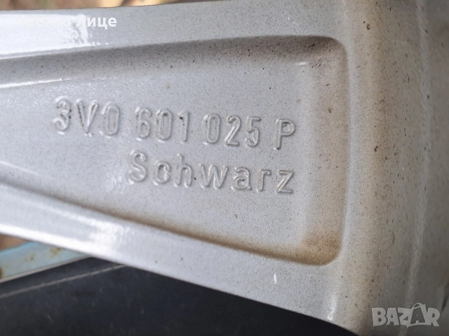 Продавам 4бр оригинални 18-ки джанти от Шкода Супърб трета генерация модел"Cassiopeia" , снимка 12 - Гуми и джанти - 53925159