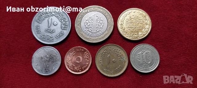 Мюсюлмански монети всички за 28лв.