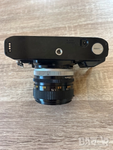 Canon A-1 с обектив Canon lens fd 50mm 1:1,4 S.S.C, снимка 6 - Фотоапарати - 52062393