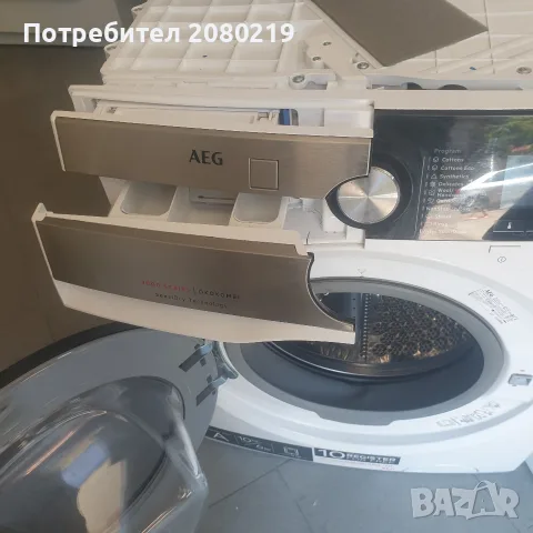 Пералня AEG kombi 10/6kg, снимка 2 - Перални - 56229375