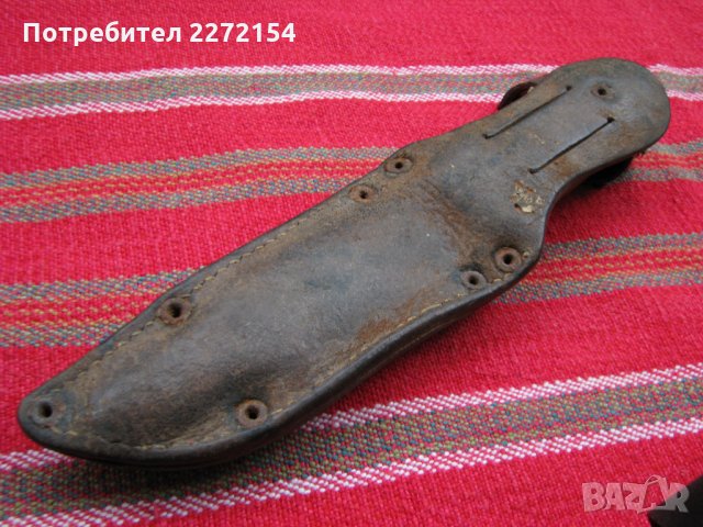 Немски окопен нож с кания, снимка 2 - Антикварни и старинни предмети - 34456207