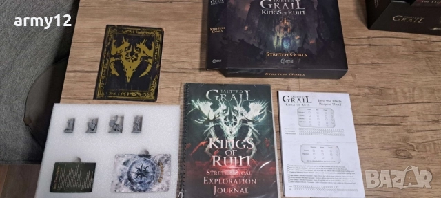 Настолна игра Tainted Grail + разшитения, снимка 13 - Образователни игри - 52672436