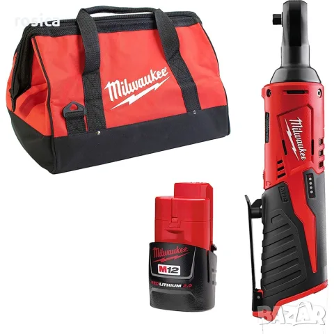 Акумулаторна тресчотка Milwaukee M12 IR-201B (3/8") M12 3/8" - 4933441720, снимка 2 - Аксесоари и консумативи - 55817624