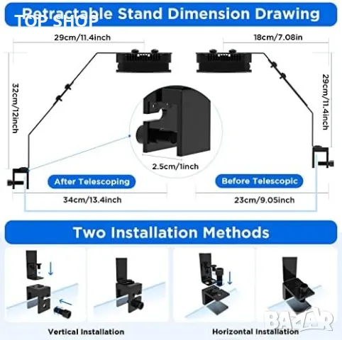 Нова 25W LED светлина за аквариум RF дистанционно затъмняване, снимка 7 - Аквариуми - 49217216