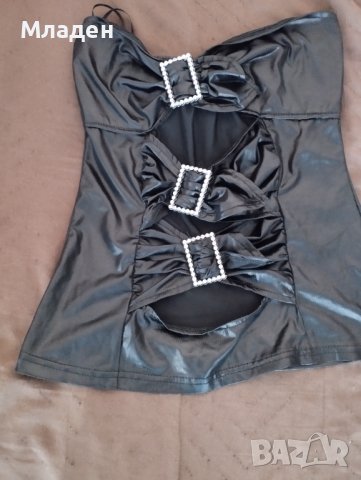 Топ с катарами, снимка 2 - Корсети, бюстиета, топове - 36826186