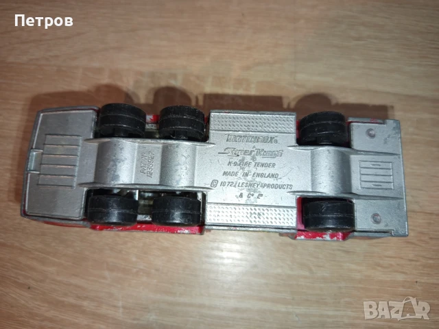 K-9 Fire Tender (1972г).Matchbox, снимка 10 - Колекции - 51318450