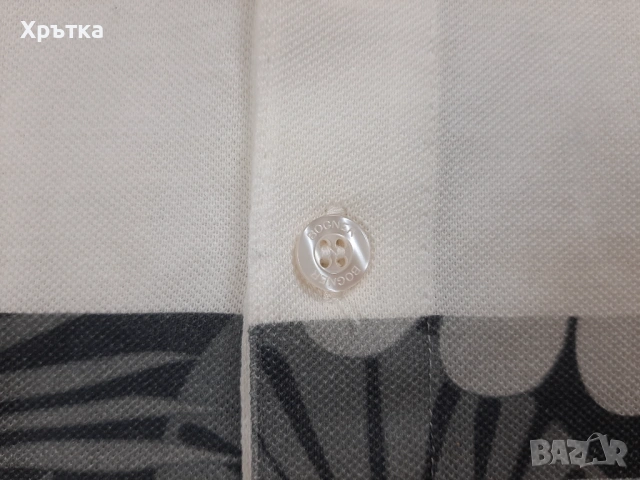 Bogner Floral Polo  - Oригинална мъжка тениска с яка р-р 52 / L, снимка 8 - Тениски - 54167834