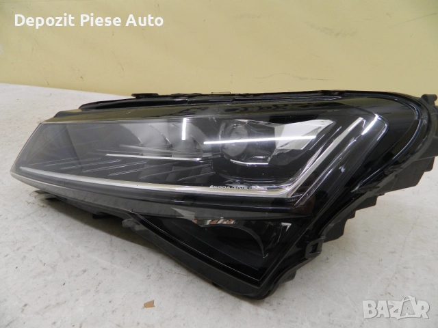 Ляв FAR Skoda Superb 3 facelift Full LED Crystal Lighting, 2019, 2020, 2021, 2022, 2023, оригинален , снимка 3 - Части - 52059630