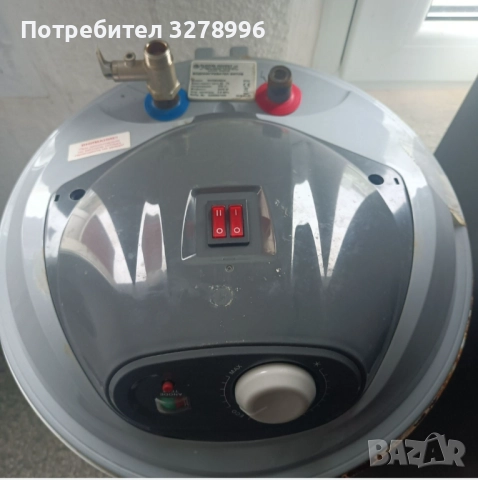Бойлер Елдом 80 л хоризонтален използван, снимка 4 - Бойлери - 52803107
