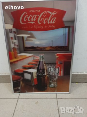 Ретро табела на Coca Cola 3D, снимка 1 - Антикварни и старинни предмети - 31948855