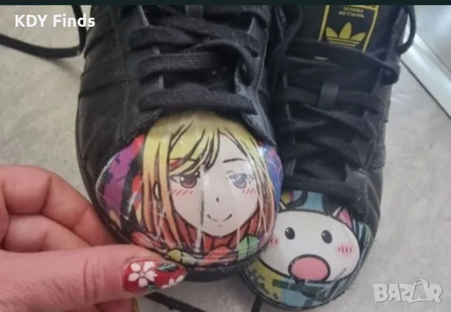 Pharrell Wiliams Adidas Superstar, снимка 11 - Маратонки - 56137621