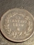 Рядка монета 1 сентаво 1890г. Мексико за КОЛЕКЦИЯ ДЕКОРАЦИЯ 53077, снимка 2