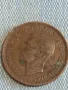 Стара монета 1/2 пени 1948г. Англия Крал Джордж шести 40845, снимка 3